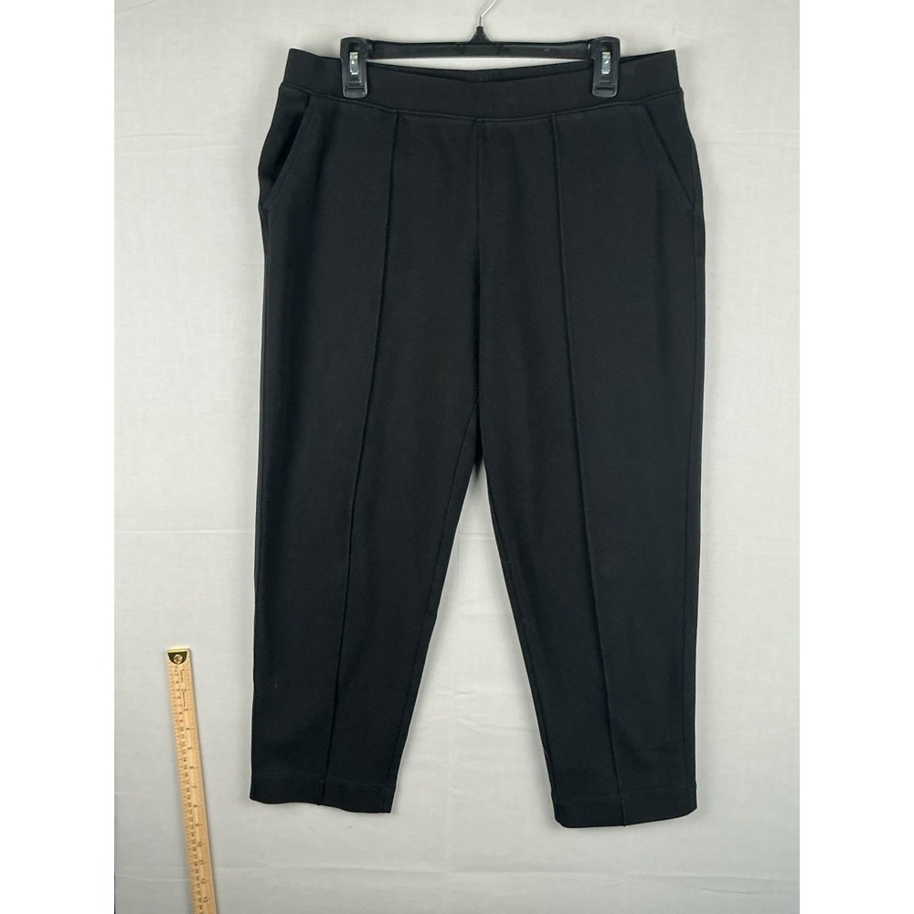 J Michelle Womens Black Dress Pants Size L Stretch Pull On Career Office